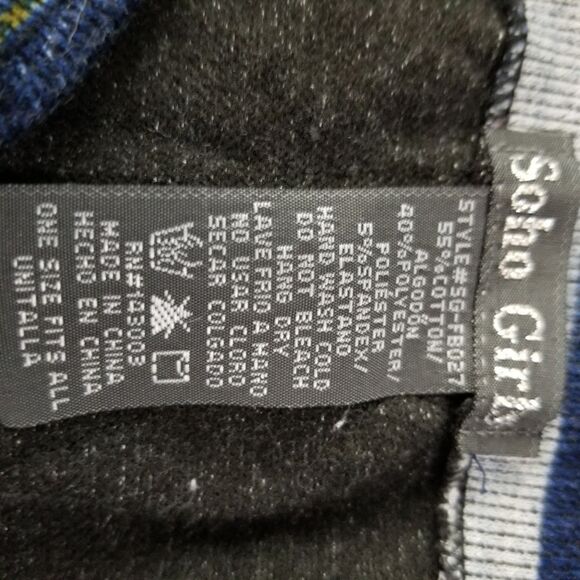 Soho Girls Cotton Blend "Faux" Denim Jean Leggings - Picture 9 of 9